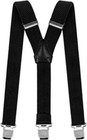  Mens Suspenders Very Strong Clips Heavy Duty Braces One Size Fits All Y   