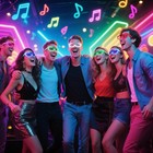 28 Packs Led Glasses 5 Neon Color 3 Light Modes Glow Small  Multi Color