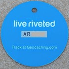Airstream Live Riveted Promotional Tag Geocoin - Activated   Adoptable - Tb6kkqe