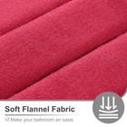Bathroom Rug  24  X 16  Memory Foam Non Slip Bath Mat For Bathroom  Wine Red  