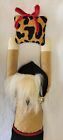 2010 Woof   Poof Santa Doorhanger shelf Sitter  With Present