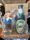 1970s Heineken Beer Bar 17  Tall Display Dutch Boy   Bottle With Original Box