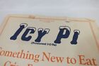 Vintage Original 1930s Icypi  - I C Pie Ice Cream Cake Treat Poster Display Ad