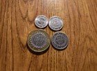 Cambodia 50  100  200  500 Rieis 1994 Four Uncirulated Coins  t15 