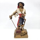 Antique Armor Bronze Swashbuckler Pirate Bookends Bronze Clad Art Deco Pair