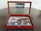 Danbury Mint Ultimate American Eagle Silver Coin Collection 12 Coins Display Cas