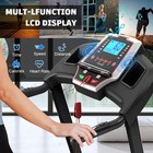3 5hp Folding Treadmill For Home With Incline 8 5mph 330lbs Capacity App