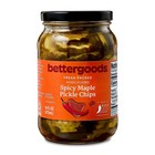2 Pack Spicy Maple Bourbon Pickle Chips  16 Fl Oz Jar Free Shipping In 2 Days