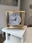 Bulova Desk Mantle Clock B1703 Cheryl  Excellent Condition 