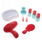 Girls Beauty Case Pretend Play Cosmetic And Hair Accessory Salon Toy Set
