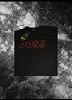 Boss Black Shirt With Rhinestone Logo  Size L