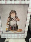 Vintage Spinning Sally Sewing Center Doll Thread Spool Holder Box Instructions