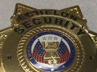 Echelon Security Officer  120 Pie Shaped Metal Badge Hero   s Pride
