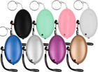 Safe Sound Personal Alarm  8 Pack 140db Personal Security Alarm Keychain With Le