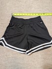 Dsg Girls  Mid Rise Performance Mesh Shorts Pure Black Size Small Relaxed Fit