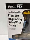 Apollo 3 4 In Bronze Double Union Pex-a Barb Water Pressure Regulator With Gauge