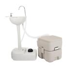 Camping Hiking Hygiene Wash Set 20l Flush Toilet Hand Wash Sink Basin
