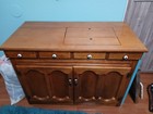 Vintage Sewing Machine Table Cabinet