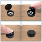 Black Screw Caps With Flip Tops Hinged Covers For Phillips Screws 50 Pack Cover