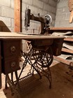 1880s White Treadle Sewing Machine
