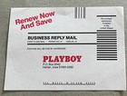 Playboy Business Reply Mail Card Time