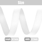 White Grosgrain Ribbon 1 2 Inch X 50 Yards For Craft Gift Bow Hair Decor