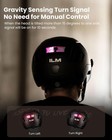 Ilm Smart Adult Bike Helmet Model E3-12ls And Bluetooth Ear Pad Size Xxl New