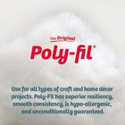 The Original Poly-fil   Premium Polyester Fiber Fill By Fairfield     25 Pound Box