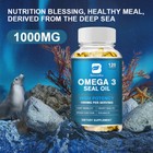 Omega 3 Seal Oil With Epa Dpa Dha Omega 6 9 High Potency heart   Eye Health