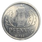 Ddr Post Third Reich Communist Germany 1 Pfennig Aluminum Coin Buy 3 Get 1 Free