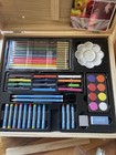 Artist s Loft Painting Easel   Deluxe Painting Set Table Top Home School Read