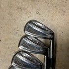 Vtg Spalding Pro Elite Golf Iron Set 2-9 Stiff Flex - Registered - 8 Irons-rare 