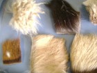 Lot Of Fly Tying Fur  Elk  Beaver  Deer  Goat  Bighorn  Moose  Red Stag  Axis M
