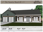 1 334 Sq Ft Ranch House  Ranch Floor Plans  Modern Farmhouse  House Plans  Cabin