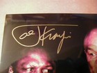 Vintage  Signed Photo  Of Joe Frazer  George Forman   Muhammad Ali