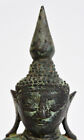 17th Century  Shan  Antique Burmese Bronze Seated Buddha