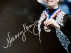 Nancy Kerrigan Autographed 8x10 Color Photo  framed   Matted  - Beckett 
