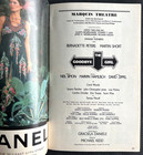 Vintage Playbill The Goodbye 1993 Broadway Musical Program W Newspaper Clippings