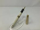 Waterman Charleston Ivory Gt Fountain Pen Medium 18k Gold Nib