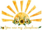 Wall Decals  Wall Sticker Murals Sun And Sunflower Wall Sticker