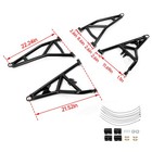 High Clearance Front Lower A Arms For Polaris Rzr Xp 1000   4 Turbo 2014-2023