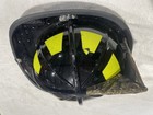 Cairns Black Firefighter Helmet W brass Eagle Collectible Fire Helmet