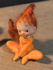 Pixie Elf Sprite 2 Figurines Japan Ceramic National Potteries Mcm Kitsch Vintage