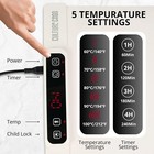 Electric Food Warming Mat - 5 Full Surface Heat Setting - Rapid Heating Electric