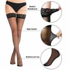 3 Pairs Lady s Lace Top Stay Up Thigh-high Stockings Womens Sexy Pantyhose Socks