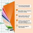 001 Glossy Permanent Vinyl 12  X 12  21 Colors For Scrapbooking  Vinyl Cutter Ma