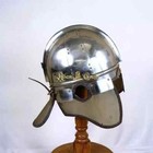Medieval Late Roman Helmet Intercisa Helmet 18g Steel Larp Battle For Cosplay