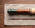 Khaki Cloth Rod Bag     Fits 2pc Fly Rods - Fly Rod Sock  - 5 Sizes - Usa