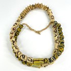 Old Akoso Powder Glass Trade Beads Ghana 34inches
