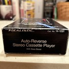 Realistic Stereo-mate 14-1091 Auto Reverse Cassette Player Portable Bass Boost